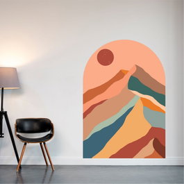 Wallity Sticker Decorativo para Pared MB-00115 Multicolor
